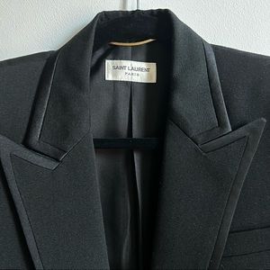 SAINT LAURENT BLACK BLAZER